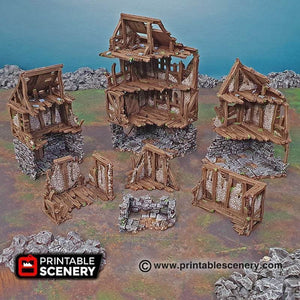 Shadowfey Ruins - Ruined Quarter - Kiwi Tabletop