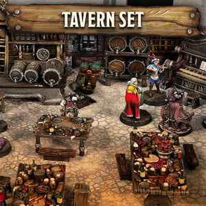 Tavern Scatter & Torches Set - Kiwi Tabletop