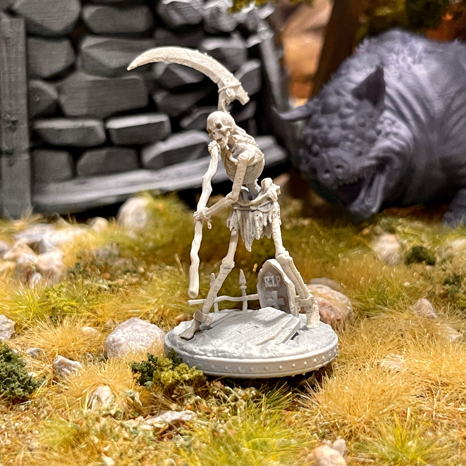 Skeleton with Scythe.