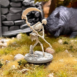 Skeleton with Scythe - Kiwi Tabletop