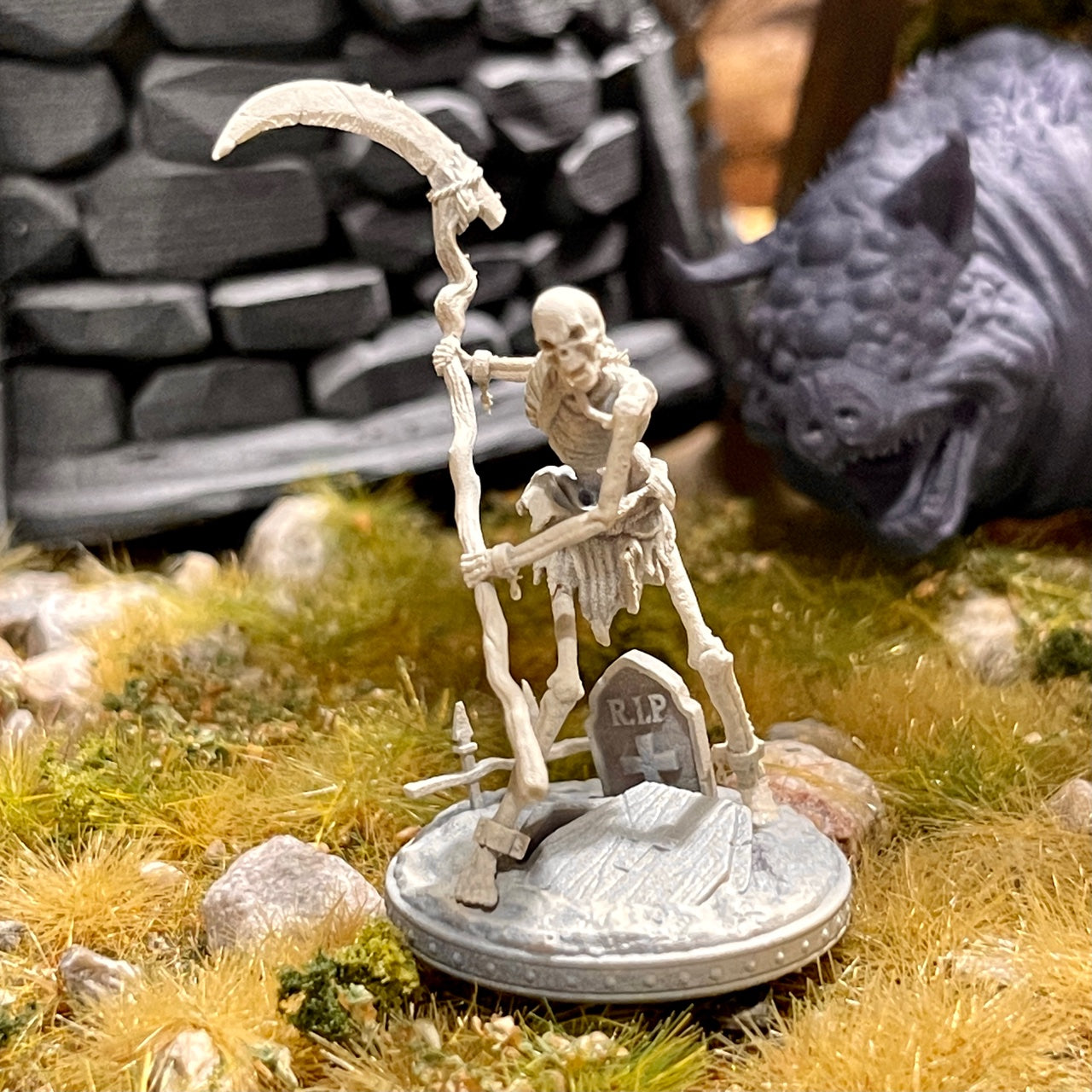 Skeleton with Scythe.